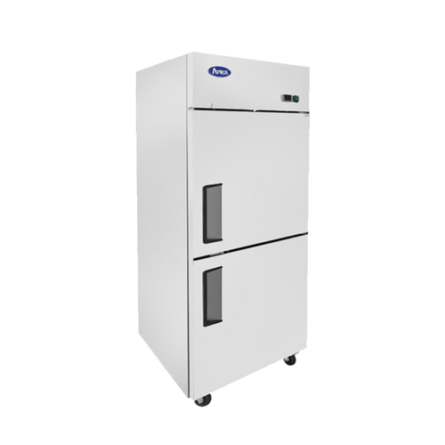 REFRIGERADOR 2 PUERTAS DIVIDIDAS MONTAJE SUPERIOR ATOSA MBF8010GR