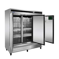 CONGELADOR ACERO INOX 3 PUERTAS SÓLIDAS ATOSA MBF8504GR