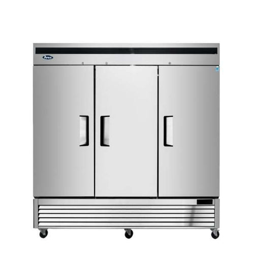 CONGELADOR ACERO INOX 3 PUERTAS SÓLIDAS ATOSA MBF8504GR