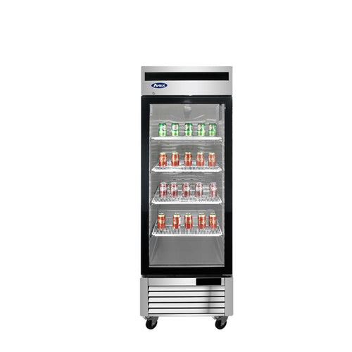 CONGELADOR ACERO INOX 1 PUERTA CRISTAL ATOSA MCF8701GR