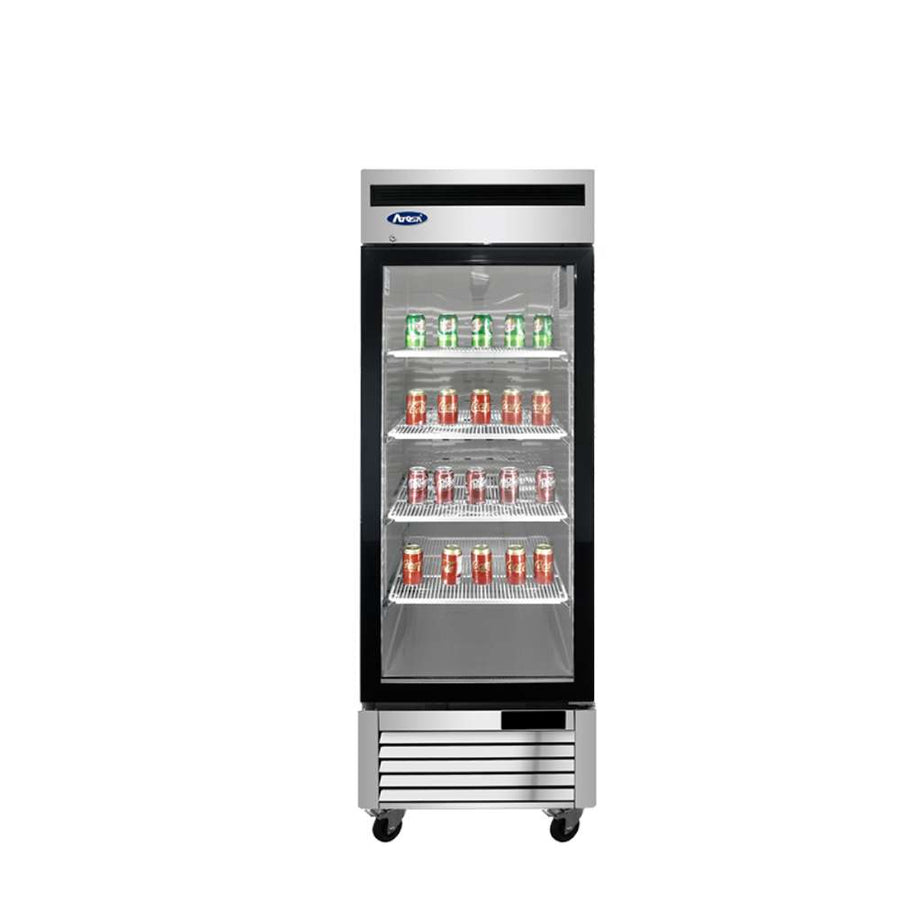 CONGELADOR ACERO INOX 1 PUERTA CRISTAL ATOSA MCF8701GR