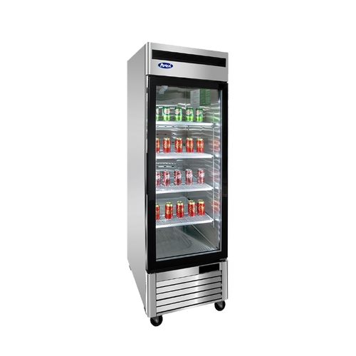 CONGELADOR ACERO INOX 1 PUERTA CRISTAL ATOSA MCF8701GR