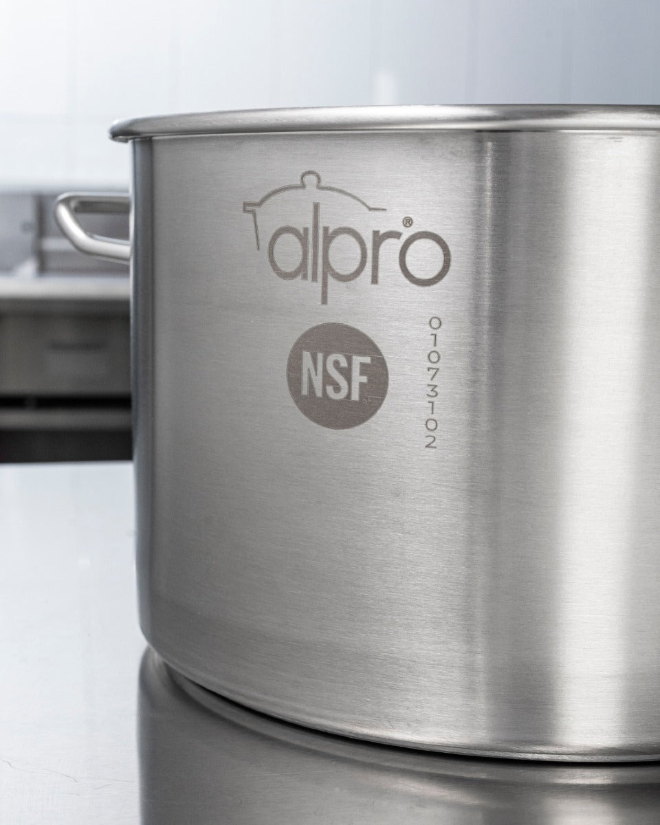 Media Olla 35 cm Acero Inoxidable ALPRO 01070135