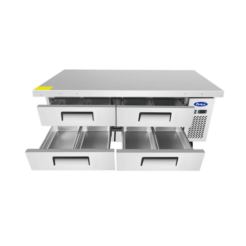 BASE REFRIGERADA CHEF 4 CAJONES 72" ATOSA MGF8453GR