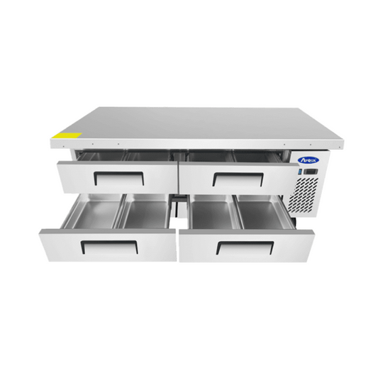 BASE REFRIGERADA CHEF 4 CAJONES 72" ATOSA MGF8453GR