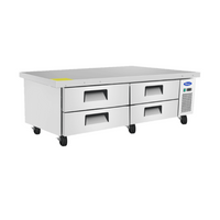 BASE REFRIGERADA CHEF 4 CAJONES 72" ATOSA MGF8453GR