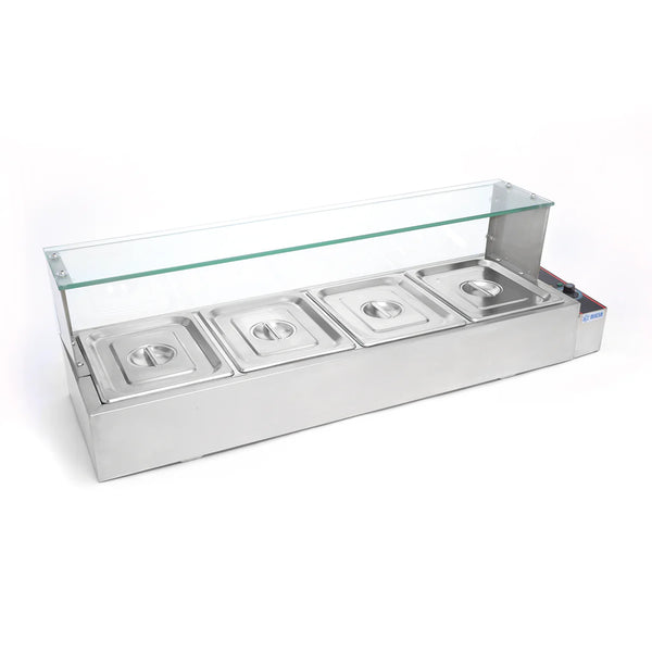 Baño María Eléctrico De 4 Insertos  MIGSA  BN-B23