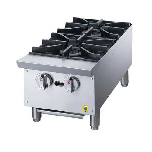 Parrilla Comercial A Gas 2 Quemadores MIGSA XRB-2-MG