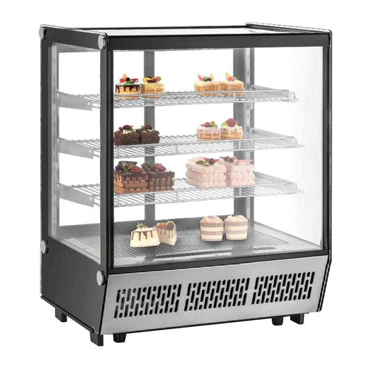 MIGSA_CW-295_VITRINA REFRIGERADA CRISTAÑL RECTO WEBSTAURANTMEXICO
