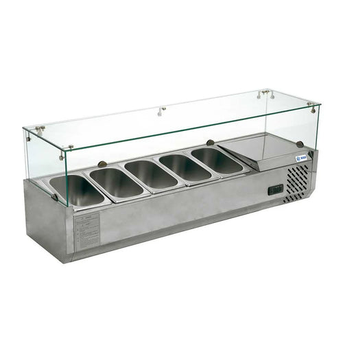 Vitrina Refrigerada para Ensaladas y Pizzas MIGSA  RT-1200L