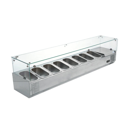 Vitrina Refrigerada para Ensaladas y Pizzas a MIGSA RT-1800L