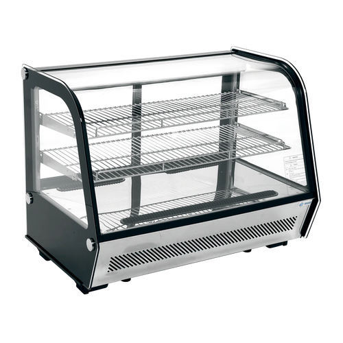 Vitrina Refrigerada Cristal Curvo MIGSA RTW-160L4 Con Sistema Antiempañante