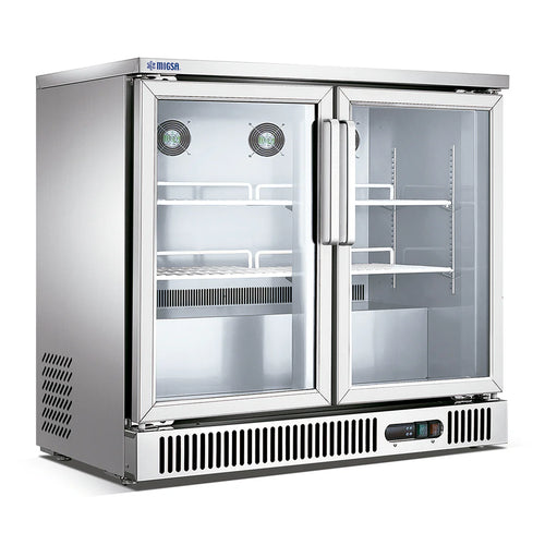 Refrigerador Contrabarra  MIGSA SG250  2 Puertas  Cristal