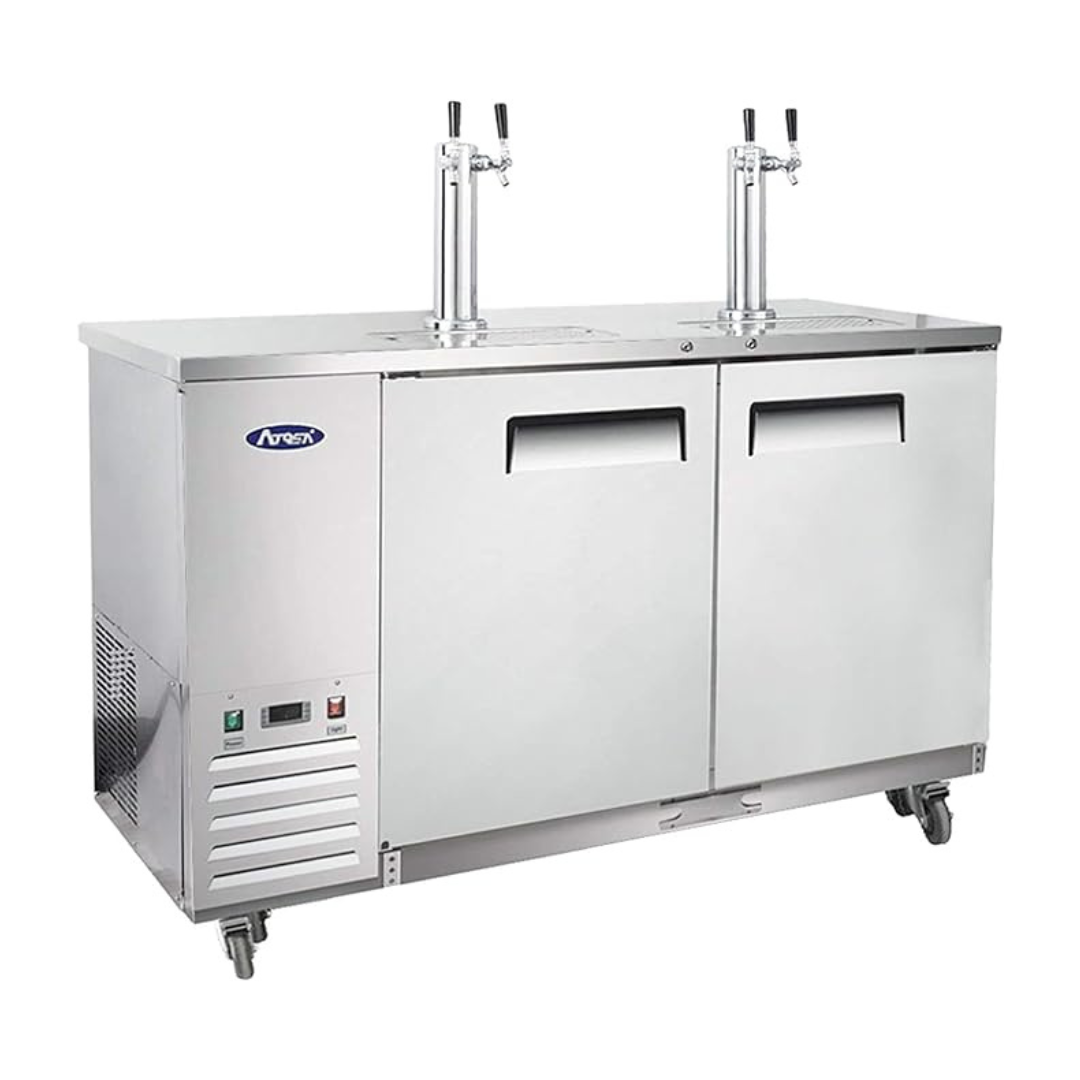 DISPENSADOR ENFRIADOR DE CERVEZA DE BARRIL 58" ATOSA MKC58GR
