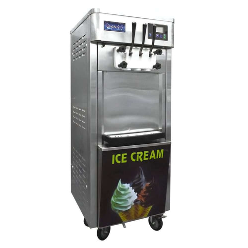 Maquina De Helado Suave Migsa BQL-825E-P Con Sistema Nocturno