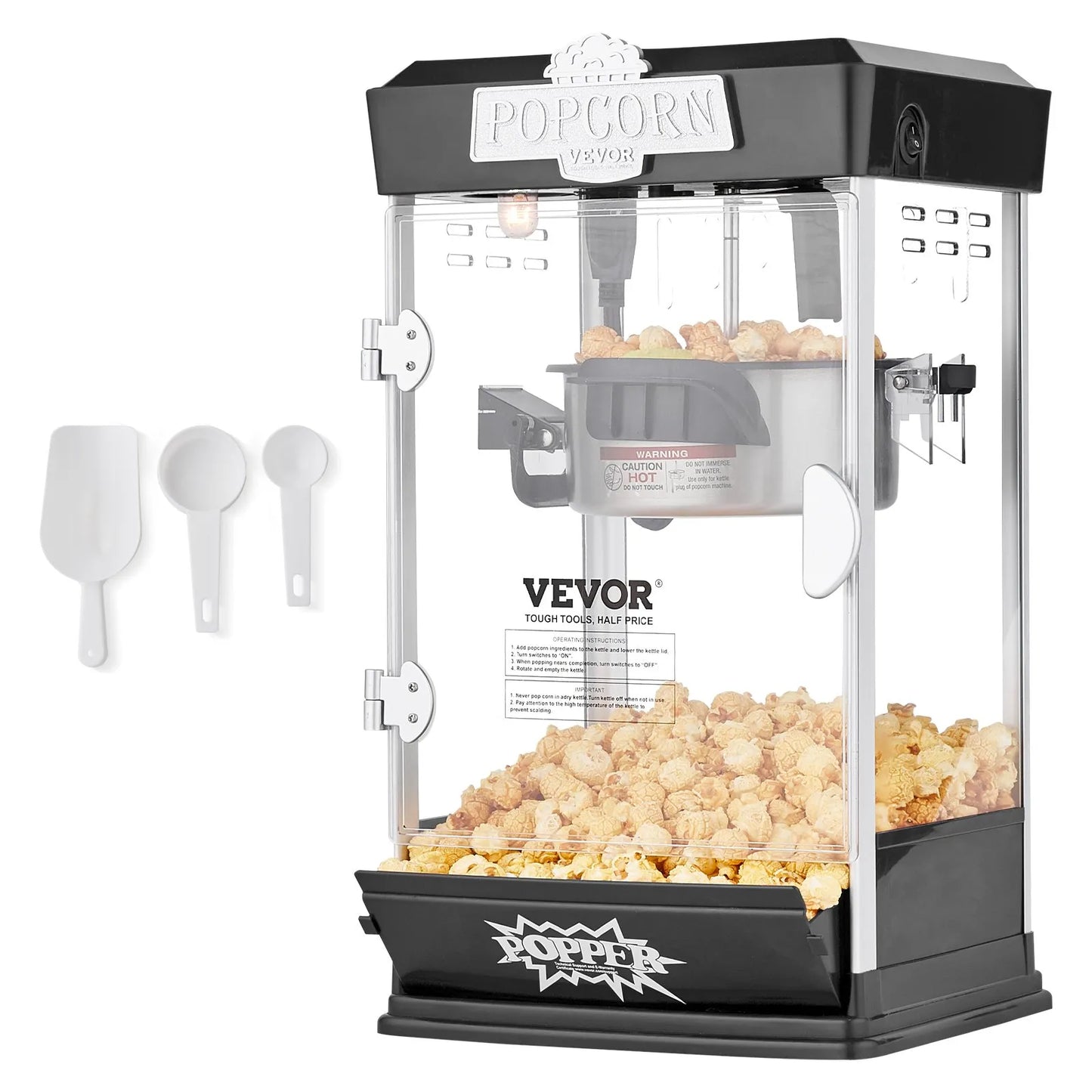 Máquina de Palomitas 4onz VEVOR TSBMHJHS4OZ4ER7RDV1