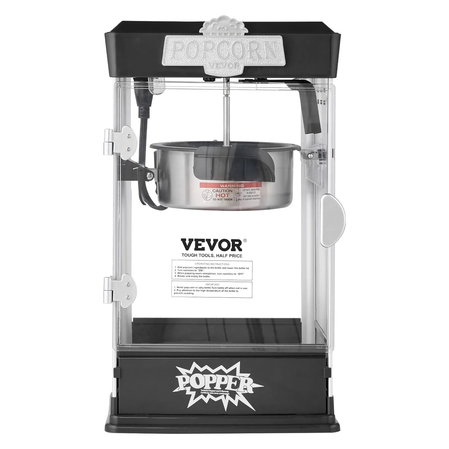 Máquina de Palomitas 4onz VEVOR TSBMHJHS4OZ4ER7RDV1