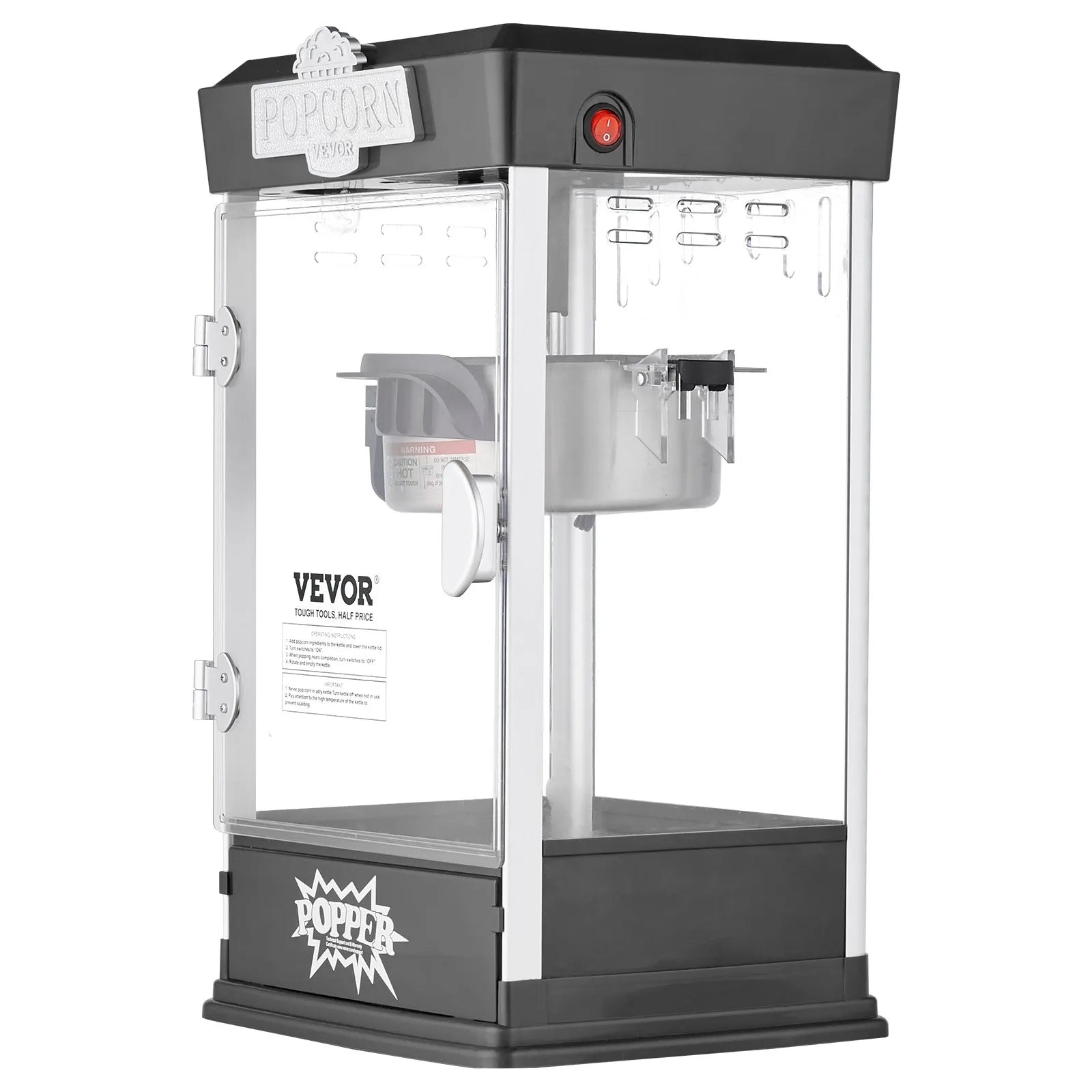 Máquina de Palomitas 4onz VEVOR TSBMHJHS4OZ4ER7RDV1