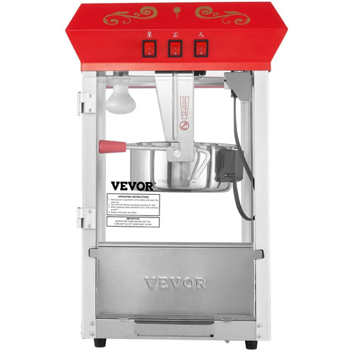 Maquina de Palomitas 8oz VEVOR TSBMHJ8OZ850WJWNRV1
