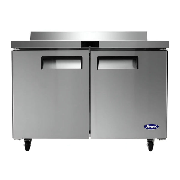 MESA CONGELADA CON PROTECTOR DE SALPICADURAS 48" ATOSA MGF8413GR