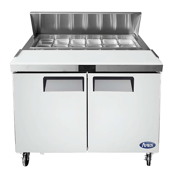 MESA REFRIGERADA DE PREPARACIÓN 2 PUERTAS 48" ATOSA MSF8302GR