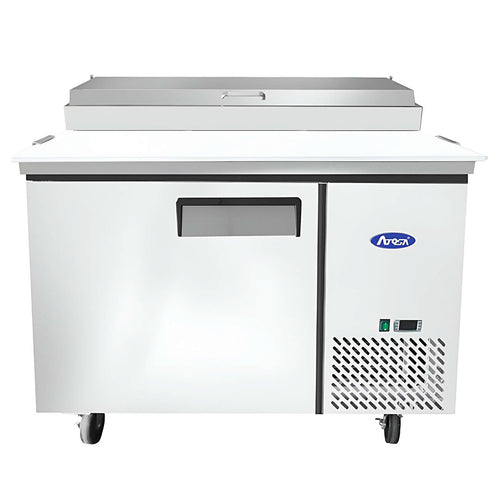 MESA DE PREPARACION DE PIZZA 1 PUERTA 44" ATOSA MPF8201GR