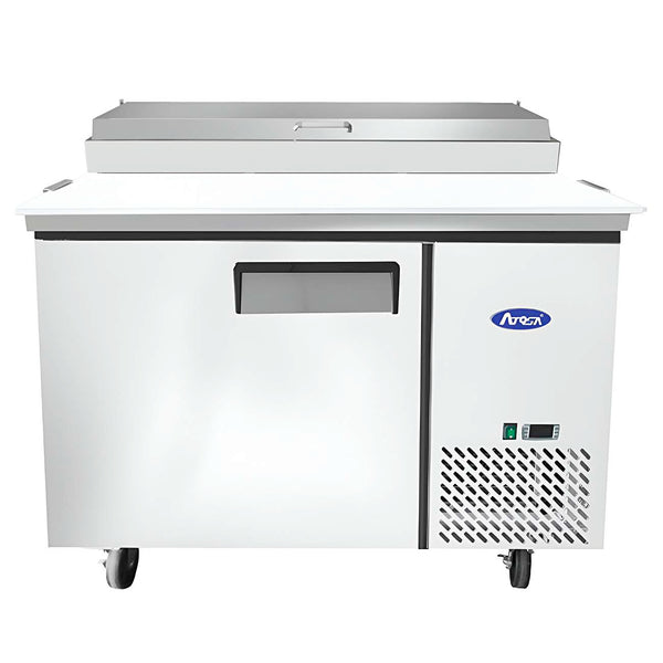 MESA DE PREPARACION DE PIZZA 1 PUERTA 44" ATOSA MPF8201GR