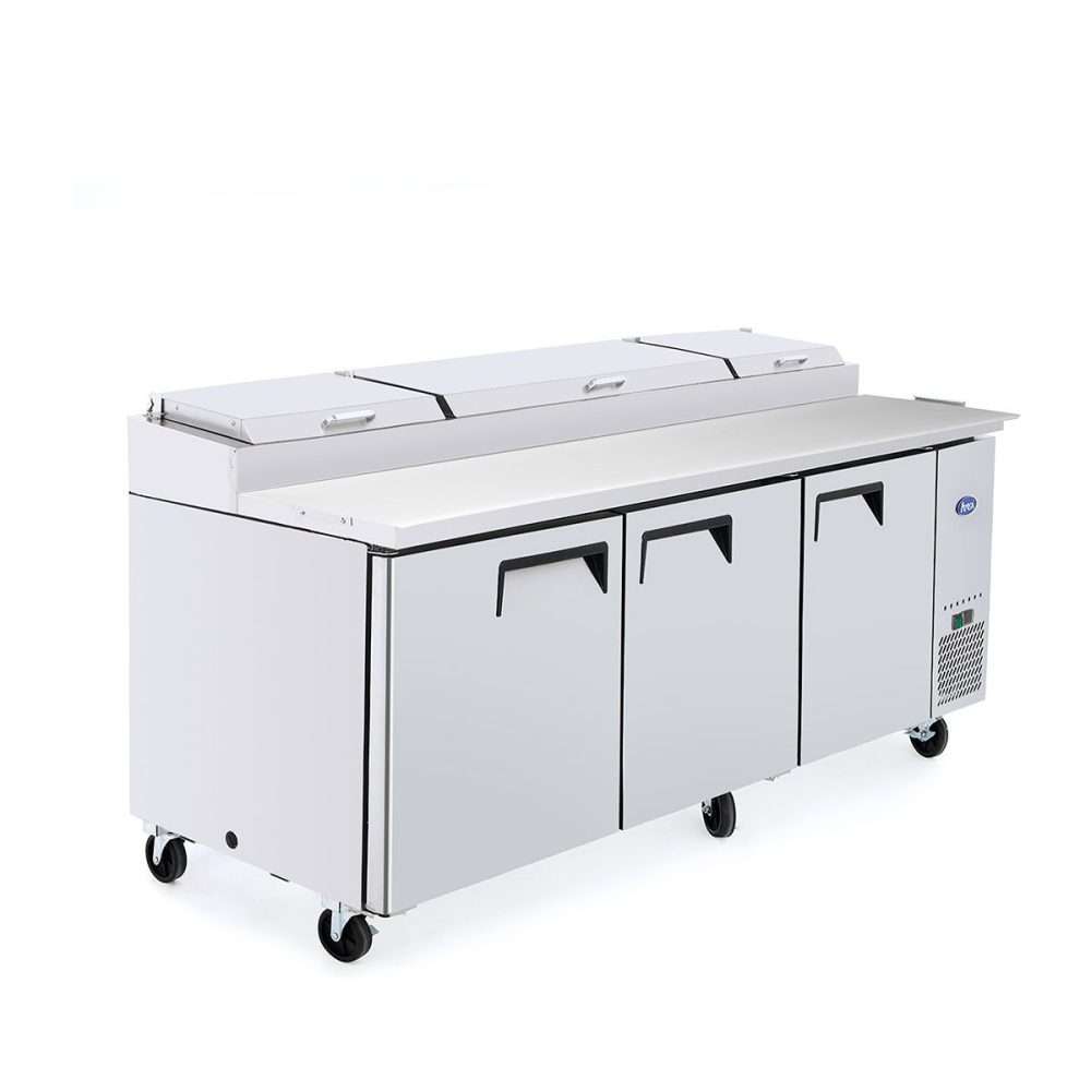 Mesa-Refrigerada-De-Preparacion-De-Pizza-3-Puertas-93-Pulgadas-ATOSA-MPF8203GR