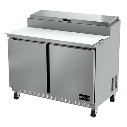Mesa-Refrigerada-De-Preparacion-De-Pizza-6-Insertos-Asber-APTP-46-HC