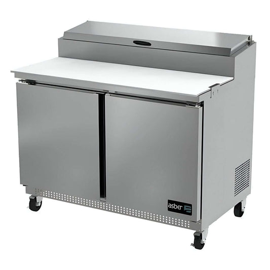 Mesa-Refrigerada-De-Preparacion-De-Pizza-6-Insertos-Asber-APTP-46-HC