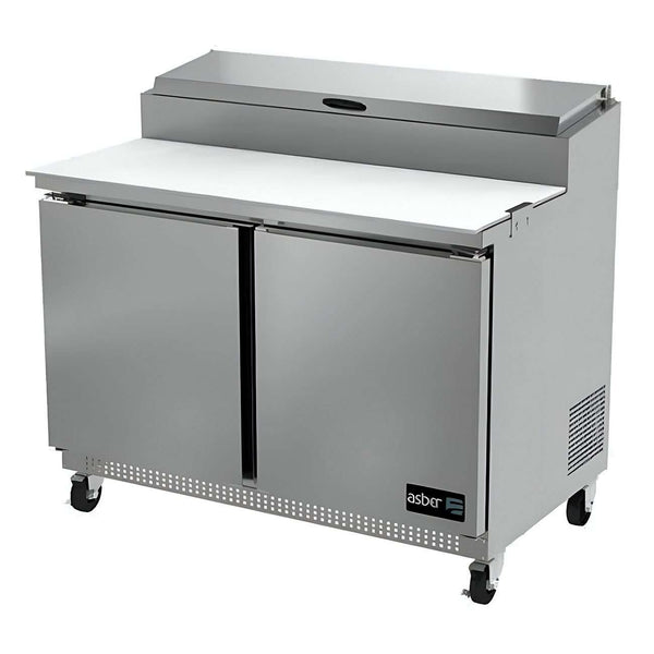 Mesa Refrigerada de Preparación De Pizza  ASBER APTP-46 HC 6 Insertos