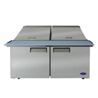 MESA REFRIGERADA DE PREPARACIÓN 2 PUERTAS 60" MEGATOP ATOSA  MSF8307GR
