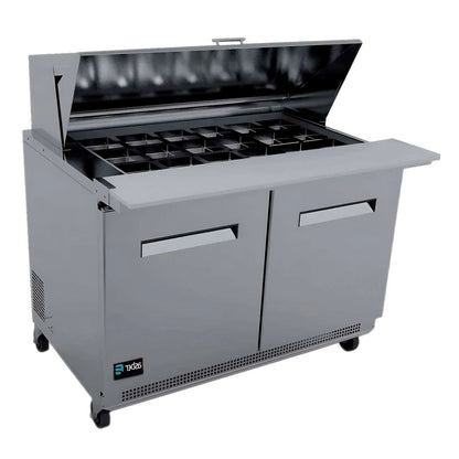 Mesa-Refrigerada-De-Preparacion-Mega-Top-18-Insertos-Asber-APTM-48-18-HC