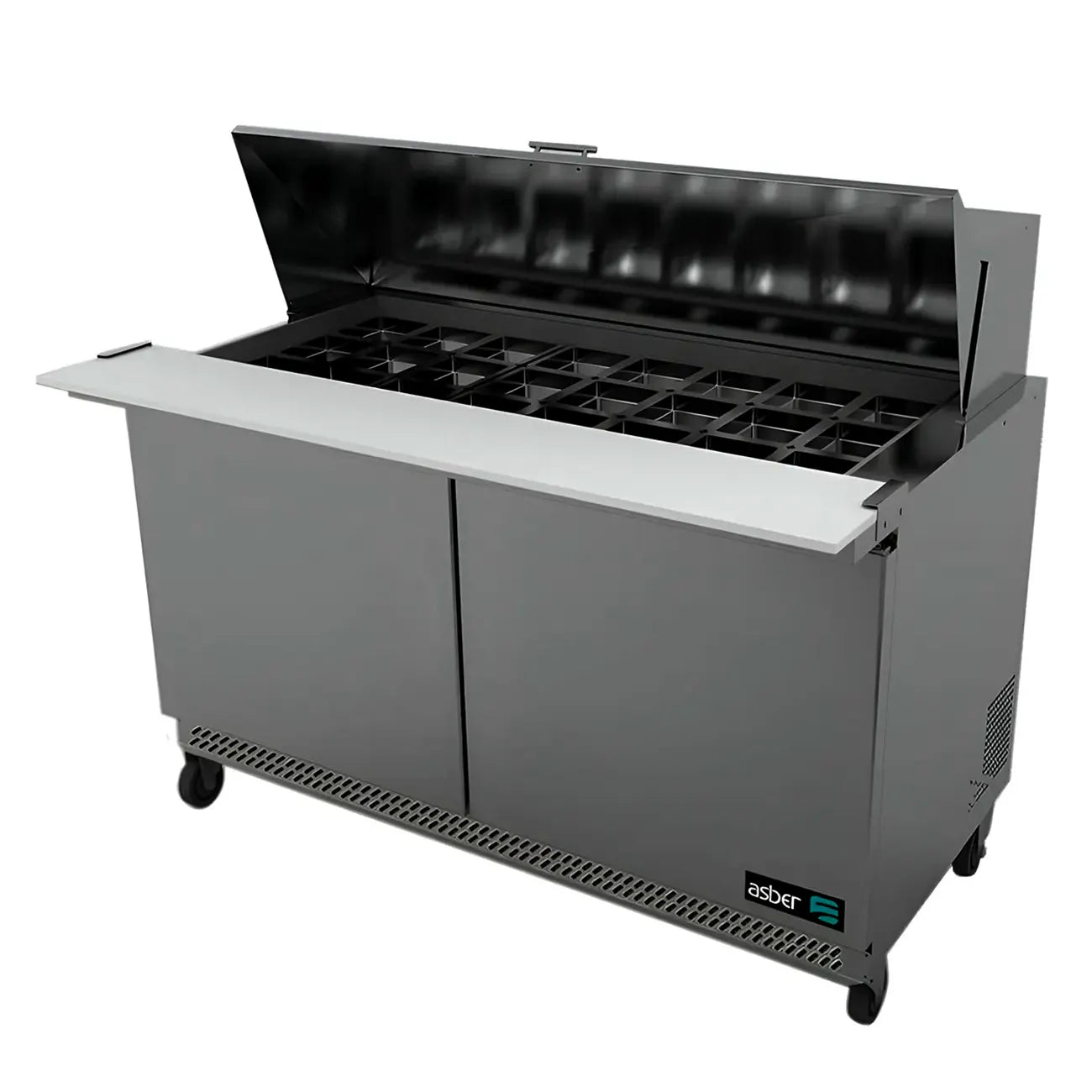 Mesa-Refrigerada-De-Preparacion-Mega-Top-24-Insertos-Asber-APTM-60-24-HC