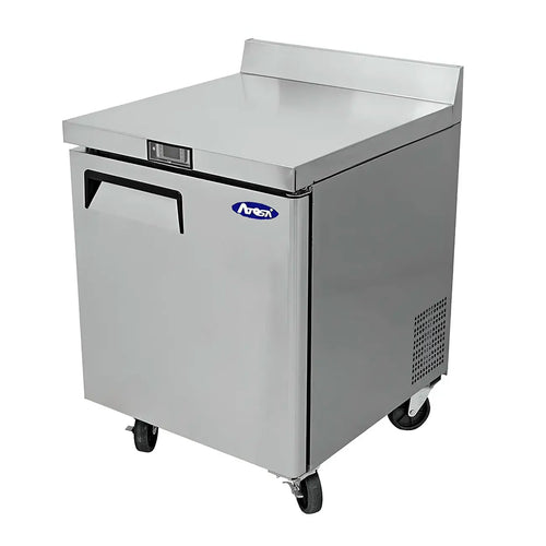 MESA CONGELADA CON LAMBRIN 1 PUERTA SOLIDA 27" ATOSA MGF8412GR