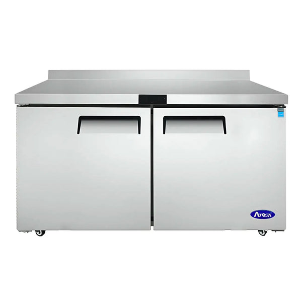 MESA REFRIGERADA CON LAMBRIN 2 PUERTAS SOLIDAS 60" ATOSA MGF8410GR