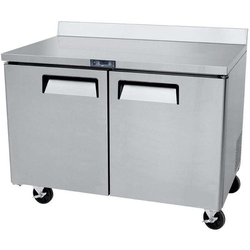 MESA REFRIGERADA CON LAMBRIN 2 PUERTAS SOLIDAS 48" ATOSA MGF8409GR
