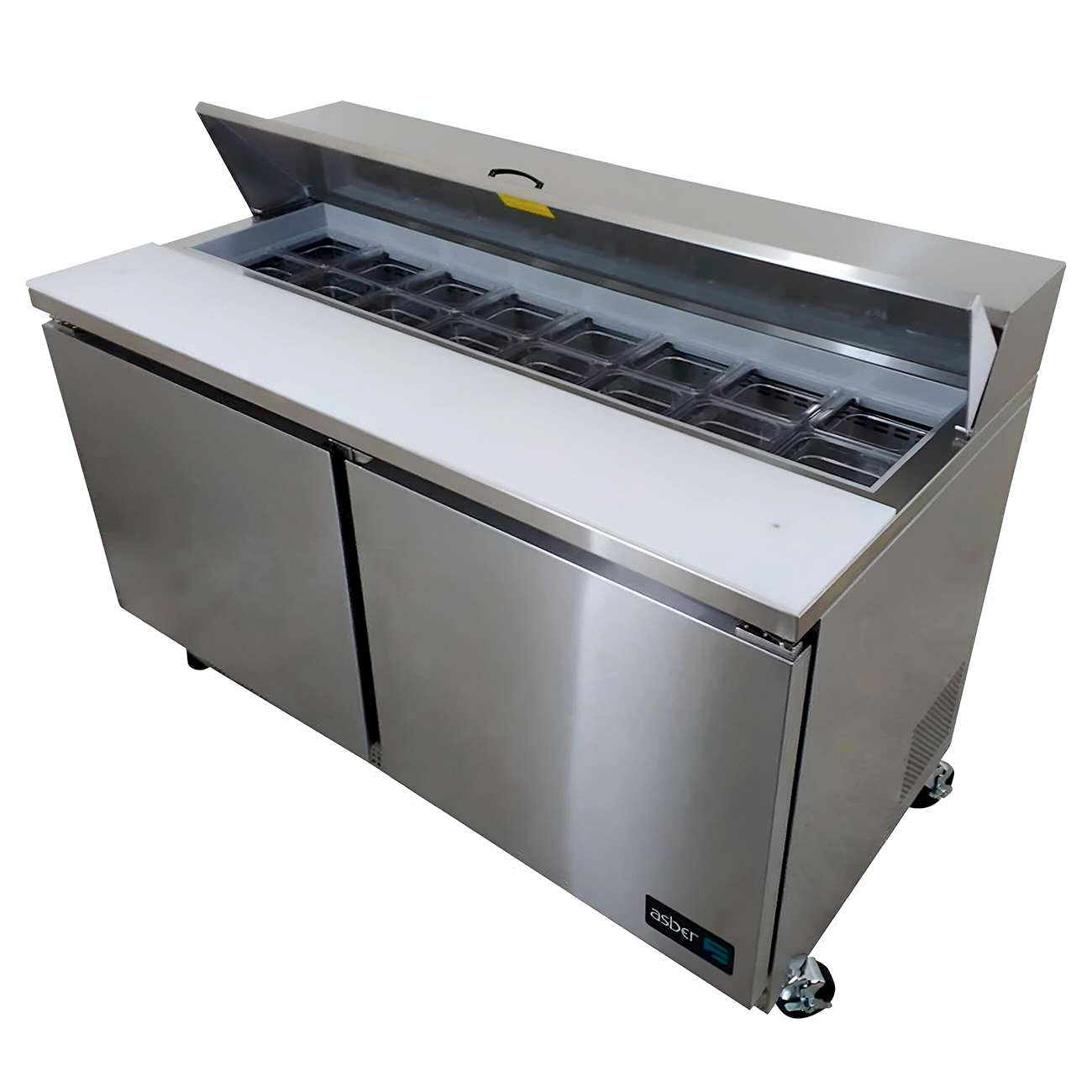 Mesa-Refrigerada-Para-Ensaladas-16-Insertos-GN-1-6-DE-4-De-Produndidad-Asber-APTS-60-16-HC