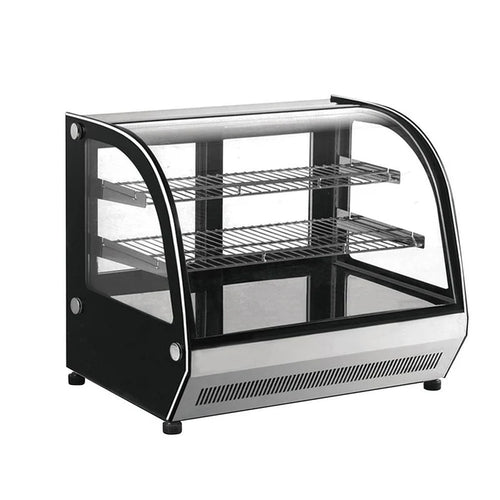 Vitrina Exhibidora Refrigerada sobre Mostrador MIGSA GN-1200CT Cristal Curvo