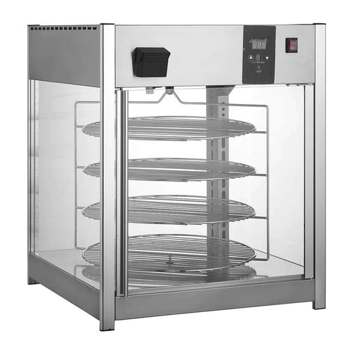 Exhibidor Y Calentador De Pizza Con Humedad MIGSA RTR-158L