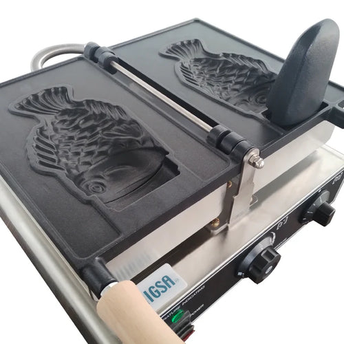 Wafflera en Forma de Taiyaky Migsa WTM-1 ( En Forma de Cono para Rellenar)