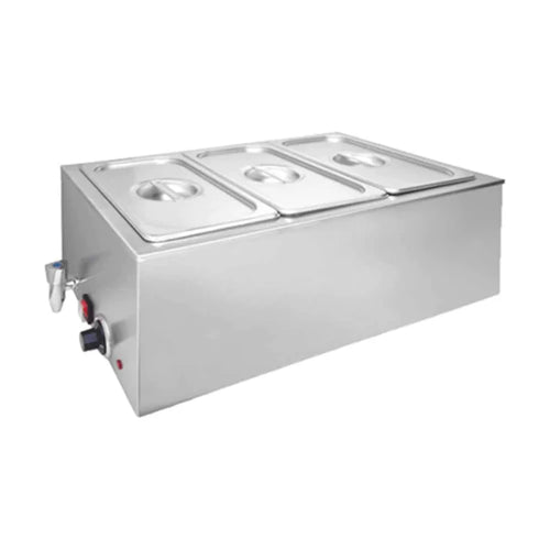 Baño María Eléctrico 3 Insertos Tercios MIGSA  ZCK165AT-3