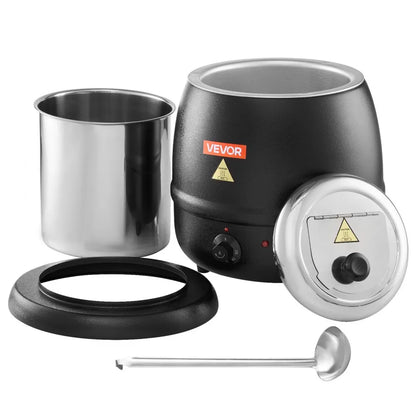 Calentador de Sopa Eléctrico 10L VEVOR WS-HTB10 OLLA BRUJA