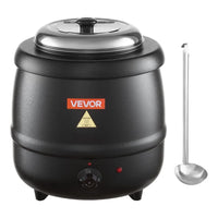 Calentador de Sopa Eléctrico 10L VEVOR WS-HTB10 OLLA BRUJA