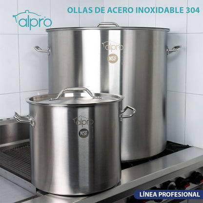 Olla Vaporera 30L Acero Inoxidable ALPRO 01071334