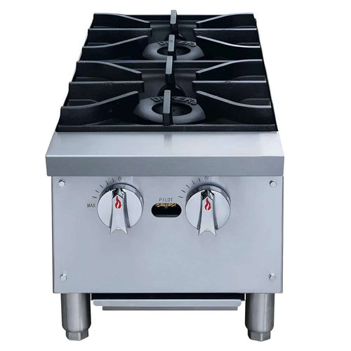 Parrilla Comercial A Gas 2 Quemadores MIGSA XRB-2-MG