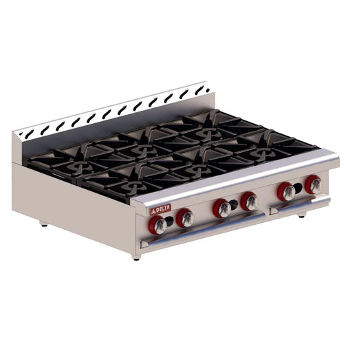 Parrilla 6 Quemadores a Gas DELTA 3-6