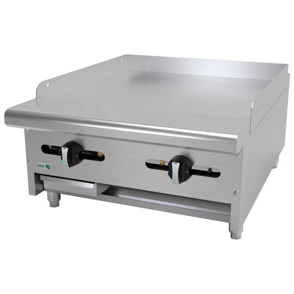 Plancha Asber AEMG-24 Acero Inoxidable Con Placa De 5/8
