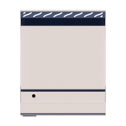 vista aerea de la Plancha de sobremesa Delta 2-G, 71,000 BTU, superficie 61 cm, 2 quemadores tipo U. Cajón recolector de grasa, ideal para alto volumen en restaurantes de venta en Webstaurant México