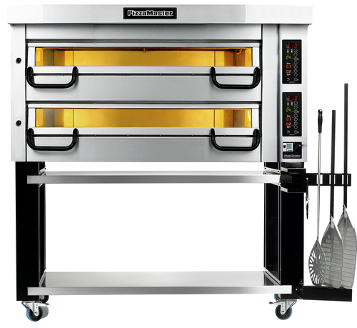 Horno de Pizza Eléctrico PIZZA MASTER PM732ED (80002-ED) con 2 Cavidades y 3 piedras